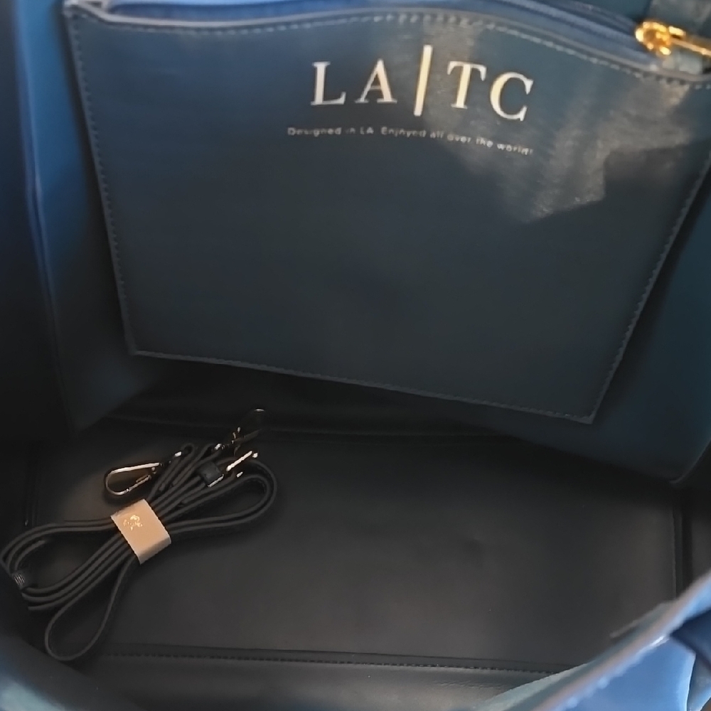 NWT RAD Milano Blue Tote Bag - Picture 6 of 8